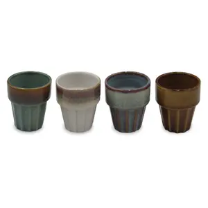 Gestreifter Kantinbecher Opjet GM (x4) image-0