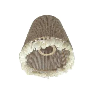 Jute-Pompon-Schirm Opjet image-2