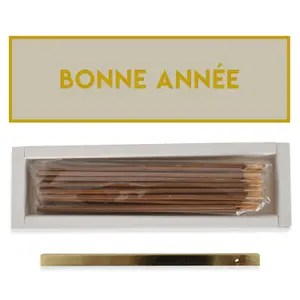 Wierookstokjes met houder Opjet Bonne Année Patchouli image-0