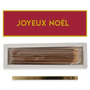 Tyčinky s vonnými oleji a stojanem Opjet Joyeux Noël Groseille image-0