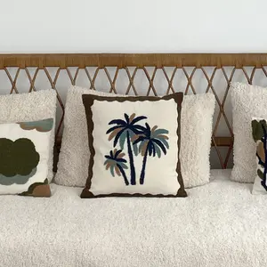 Palm leaf cushion Opjet image-1