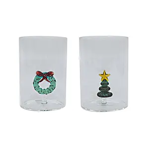 3D Weihnachtsglas assortiert Opjet image-0