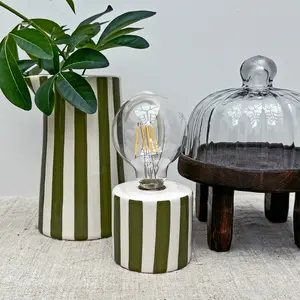 Decoratieve gestreepte lamp Opjet image-2