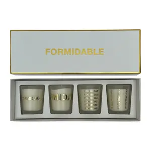 Wonderful message candle set Opjet (x4) image-0
