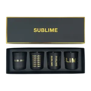 Sublime message candle set Opjet (x4) image-0