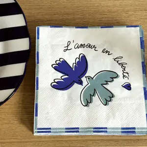 Love bird paper napkin Opjet (x20) image-1