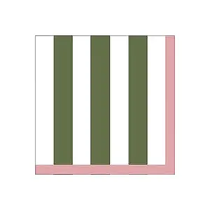 striped paper napkin Opjet (x20) image-0