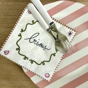 Kiss paper napkin Opjet (x20) image-1