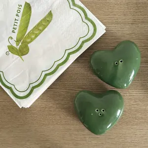 Eggplant and pea paper napkin Opjet (x20) image-2