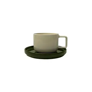 Taza con su platillo Opjet Chic image-0