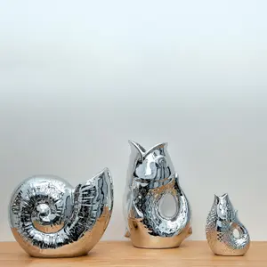 Jarrón de cerámica con forma de pez Opjet GM image-1