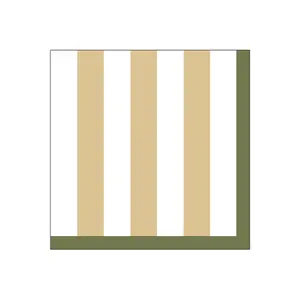 Papier Serviette mit Streifen Opjet (x20) image-0