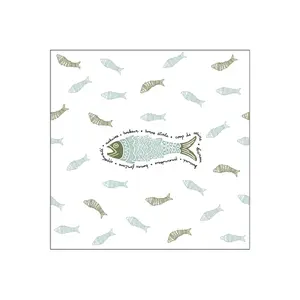 Serviette papier poisson Opjet (x20) image-0