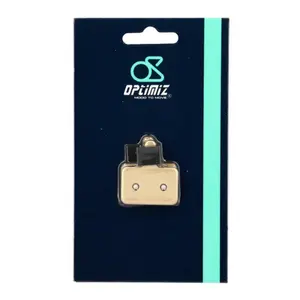 Par de pastilhas de travão metálicas Optimiz Shimano Deore Tektro Draco Auriga image-1