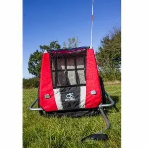 Remorque de vélo moyeu-roue enfant Optimiz image-0