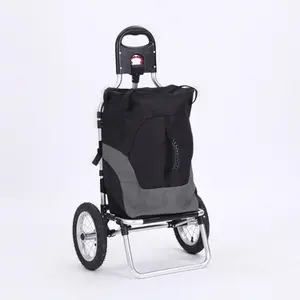 Fahrradanhänger für Transport/Wagen und Sattelsack mit Rad Optimiz image-2