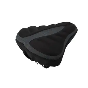 Wide gel saddle cover Optimiz image-1