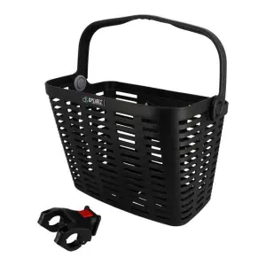 Rear bike basket with plastic clips Optimiz