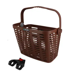 Rear bike basket with plastic clips Optimiz