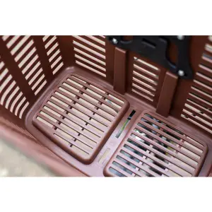 Rear bike basket with plastic clips Optimiz image-5