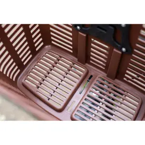 Rear bike basket with plastic clips Optimiz image-6