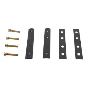 Portapacchi posteriore per bici in plastica con fissaggio a vite sul binario Optimiz image-4