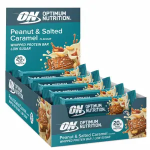 Nutrizione proteica Optimum Nutrition Chocolat Blanc, Cacahuètes & Caramel fleur de sel