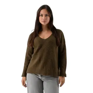 Pull col V femme Orfeo Luzio