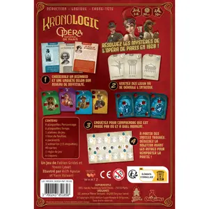 Board games Origames Kronologic : Paris 1920 image-2