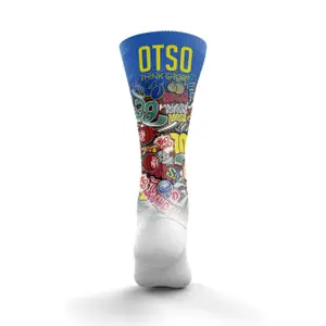Chaussettes haute Otso Chupa graffiti image-1