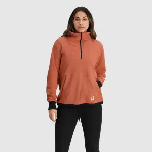 Pull quarter zip femme Outdoor Research Trail Mix image-1