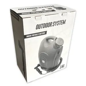 Battery-Powered Portable Shower Outdoor System image-4