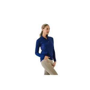 Long sleeve riding top 1/4 zip women Ovation image-0