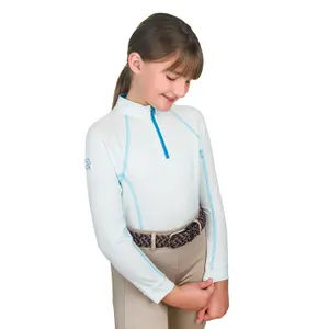 Long-sleeved Half zip Riding Jersey Ovation image-0