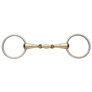 Two-ring horse bit Ovation German image-0