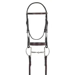 Wide Riding Bridle Ovation Elite Crown Comfort