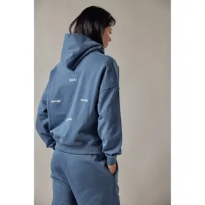 Sweatshirt à capuche coupe ample femme OWN off with nature image-1