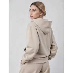 Sweatshirt à capuche interlock zippé femme OWN off with nature image-2