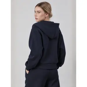 Sweatshirt à capuche interlock zippé femme OWN off with nature image-2