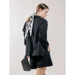 Blazer interlock cruzado mulher OWN off with nature image-2