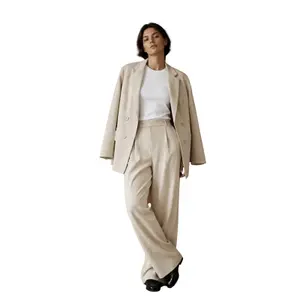 Blazer cruzado interlock senhora OWN off with nature