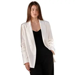 Blazer cruzado interlock senhora OWN off with nature