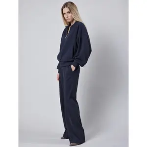 Jaqueta Interlock Bomber Feminina Loose Fit OWN off with nature image-4
