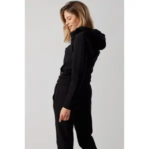 Conjunto com capuz feminino com fecho éclair OWN off with nature image-3
