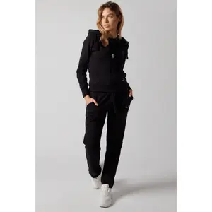 Conjunto com capuz feminino com fecho éclair OWN off with nature image-4