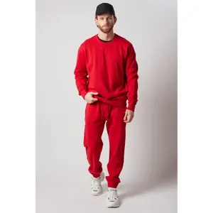 Conjunto Felpudo de Gola Redonda OWN off with nature image-4