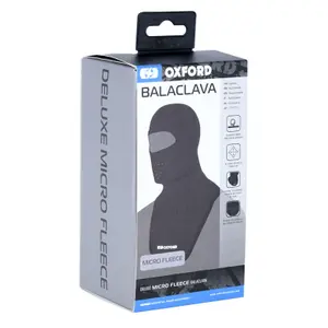 Balaclava para motociclistas em tecido micro polar Oxford Deluxe image-1