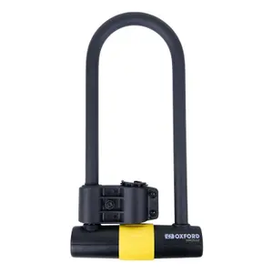 Dispositivo antirroubo para motociclos com suporte Oxford Magnum Duo U-lock image-0