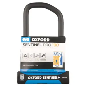 Motorcycle lock Oxford Sentinel Pro U-Lock image-1