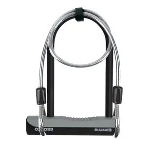 Motorcycle lock Oxford Shackle12 DUO U-Lock Lockmate image-1